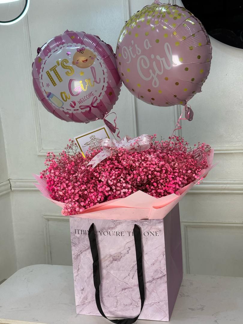 Blushing Welcome Baby